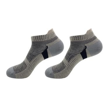 Grey Low Cut Tab Sports Socks Manufacturer