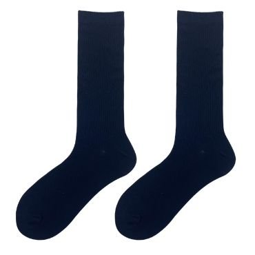 Navy Blue Long Tube School Socks Manufacturer