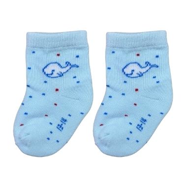 Blue Whale Cushion Baby Socks Wholesale