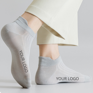 low cut custom logo men's bamboo socks manufacturer wholesale